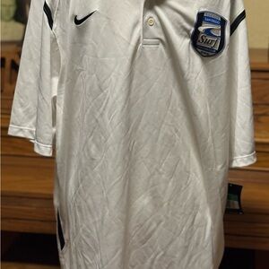 Nike San Diego Soccer Club White Polo Shirt with Black Accents